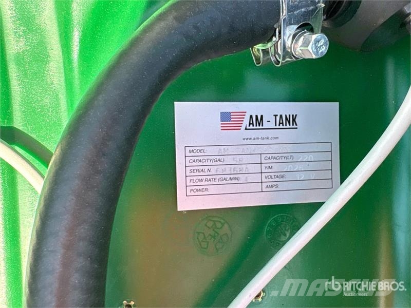 AM Tank 58 SOMM 58 gal Skid Mounted Poly Diesel Fuel  Fuel and additive tanks
