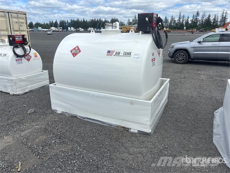 AM Tank AM-TANK 1000 1050 gal Skid Mounted Steel Dies Rezervoare de carburanți și aditivi