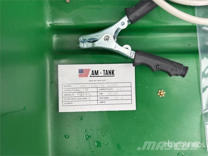 AM Tank AM-TANK 116 116 gal Portable Poly Diesel Fuel 燃料タンクと添加剤用タンク