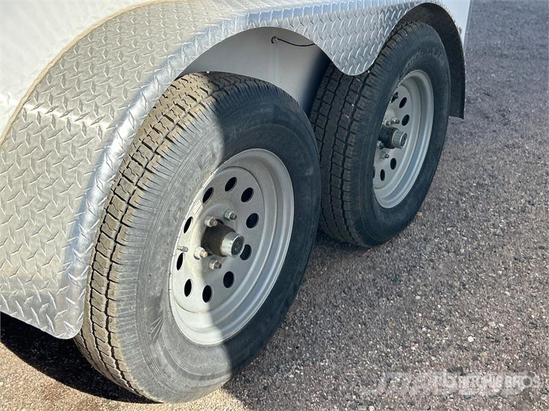  Anvil Trailer AT7X12TA2 12 ft T/A Enclosed Trailer Prikolice sa sandukom