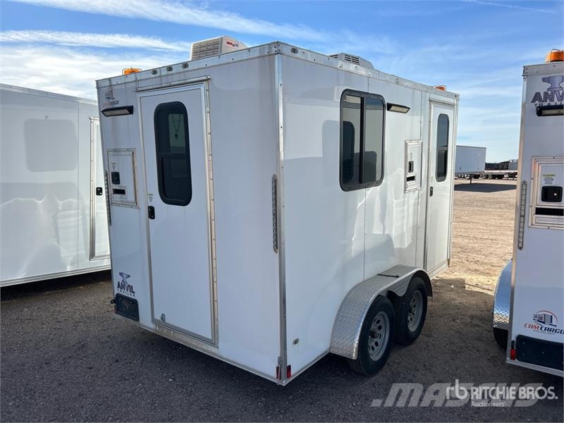  Anvil Trailer AT7X12TA2 12 ft T/A Enclosed Trailer Prikolice sa sandukom