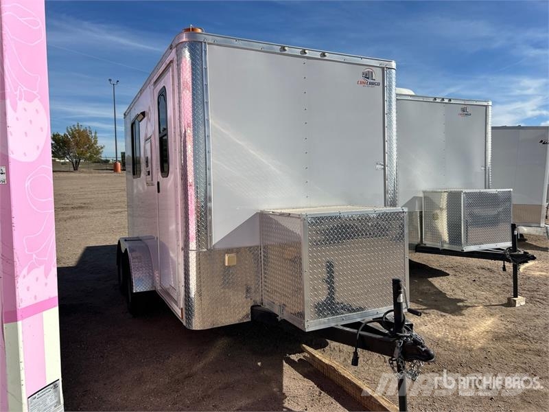  Anvil Trailer AT7X12TA2 12 ft T/A Enclosed Trailer Prikolice sa sandukom