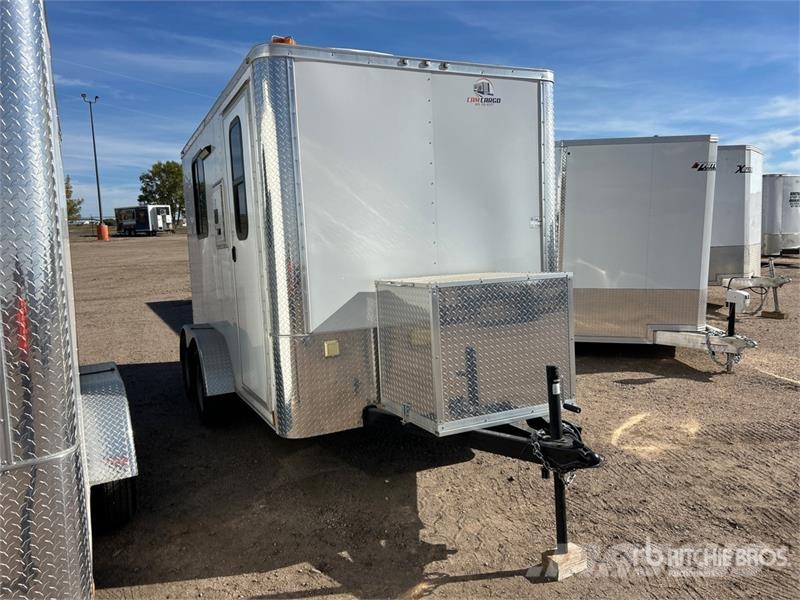 Anvil Trailer AT7X12TA2 12 ft T/A Enclosed Trailer Prikolice sa sandukom