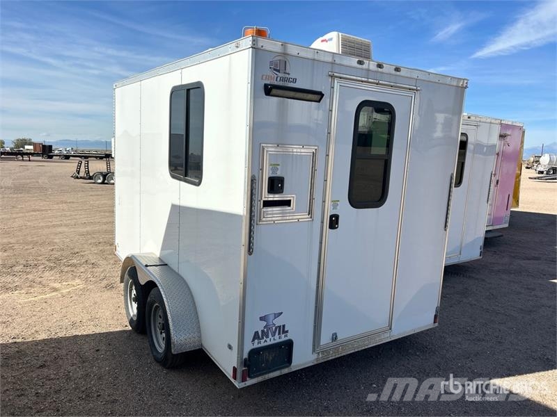  Anvil Trailer AT7X12TA2 12 ft T/A Enclosed Trailer Prikolice sa sandukom