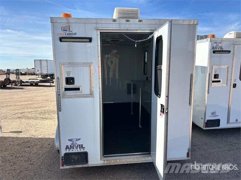  Anvil Trailer AT7X12TA2 12 ft T/A Enclosed Trailer Prikolice sa sandukom