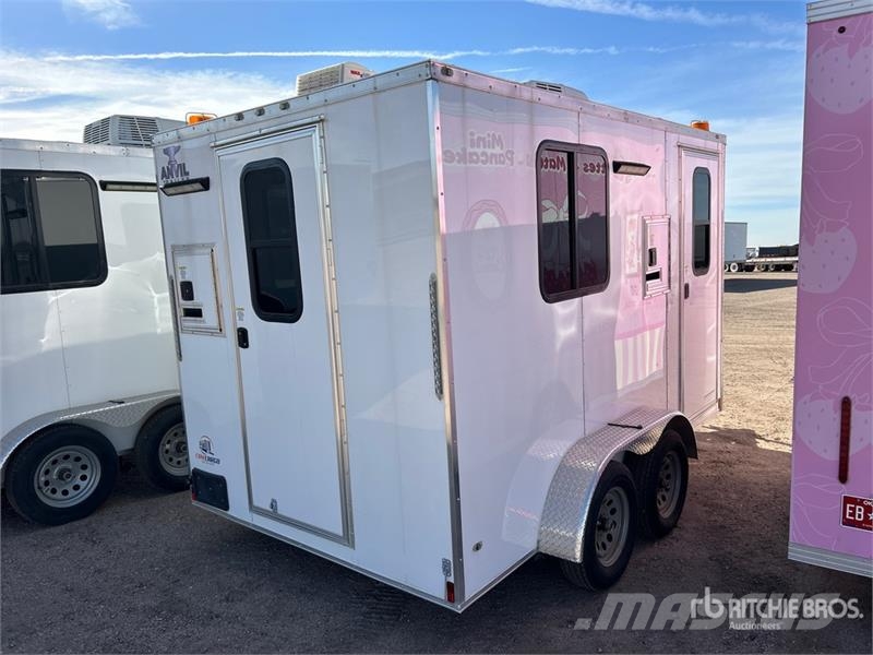  Anvil Trailer AT7X12TA2 12 ft T/A Enclosed Trailer Prikolice sa sandukom