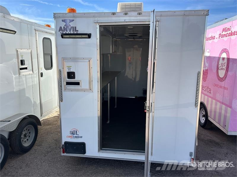  Anvil Trailer AT7X12TA2 12 ft T/A Enclosed Trailer Prikolice sa sandukom