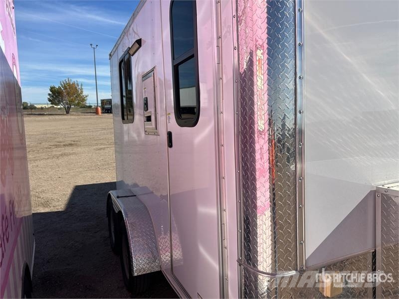  Anvil Trailer AT7X12TA2 12 ft T/A Enclosed Trailer Prikolice sa sandukom