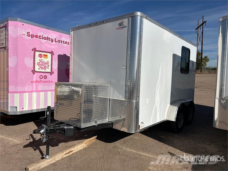  Anvil Trailer AT7X12TA2 12 ft T/A Enclosed Trailer Prikolice sa sandukom