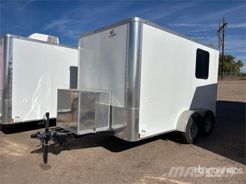  Anvil Trailer AT7X12TA2 12 ft T/A Enclosed Trailer Prikolice sa sandukom