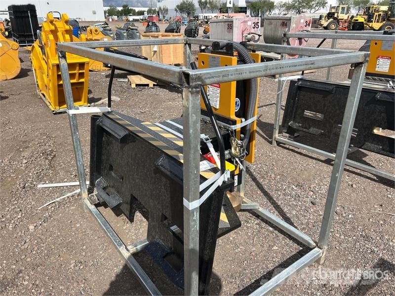 AORLES ALS680P Skid Steer Post Driver (Unused) Fencing equipment