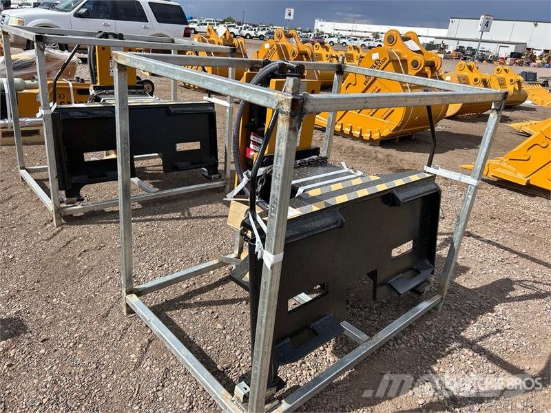 AORLES ALS680P Skid Steer Post Driver (Unused) Fencing equipment