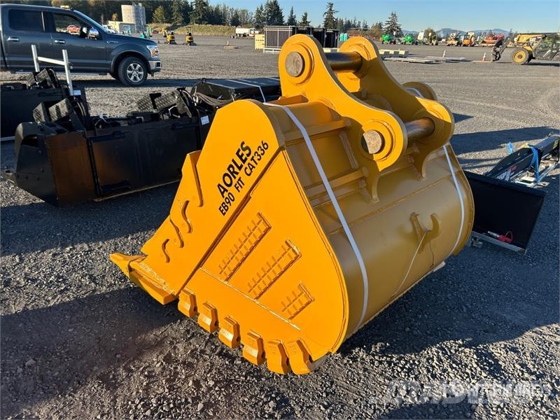 AORLES EB90 58 in Digging Excavator Bucket - Fits Cucharones