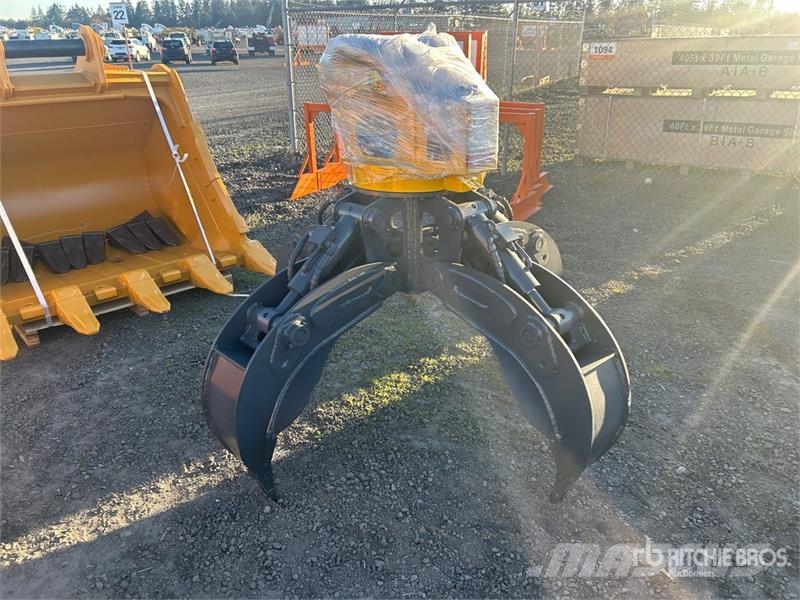  AORLES EOG50 58 in Orange Peel Excavator Grapple - خطاطيف