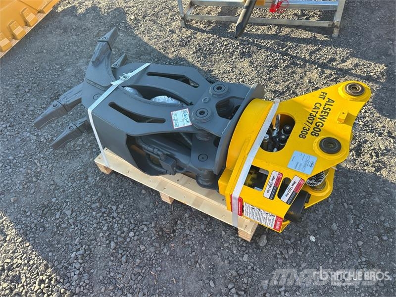  AORLES EWG50 48 in Rotating Excavator Grapple - Fi خطاطيف