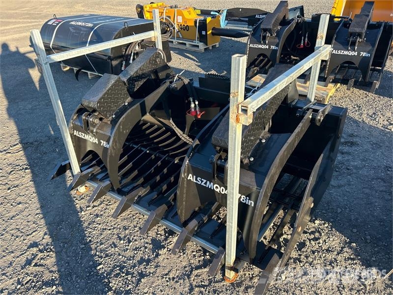  AORLES ZMQ04 72 in Skeleton Skid Steer Grapple (Un خطاطيف