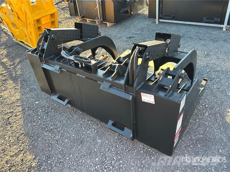  AORLES ZMQ04 72 in Skeleton Skid Steer Grapple (Un خطاطيف