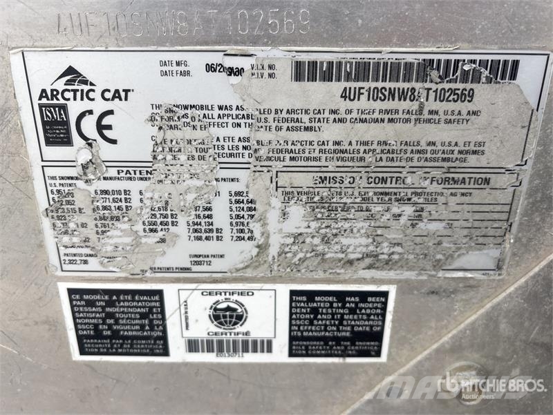 Arctic Cat Bearcat 570XT Snowmobile Snowmobiles