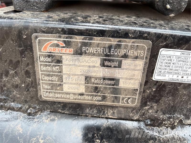 Arteer ART-GAC40 14.5 cfm Skid-Mounted 40 gal Air Compres Компресори
