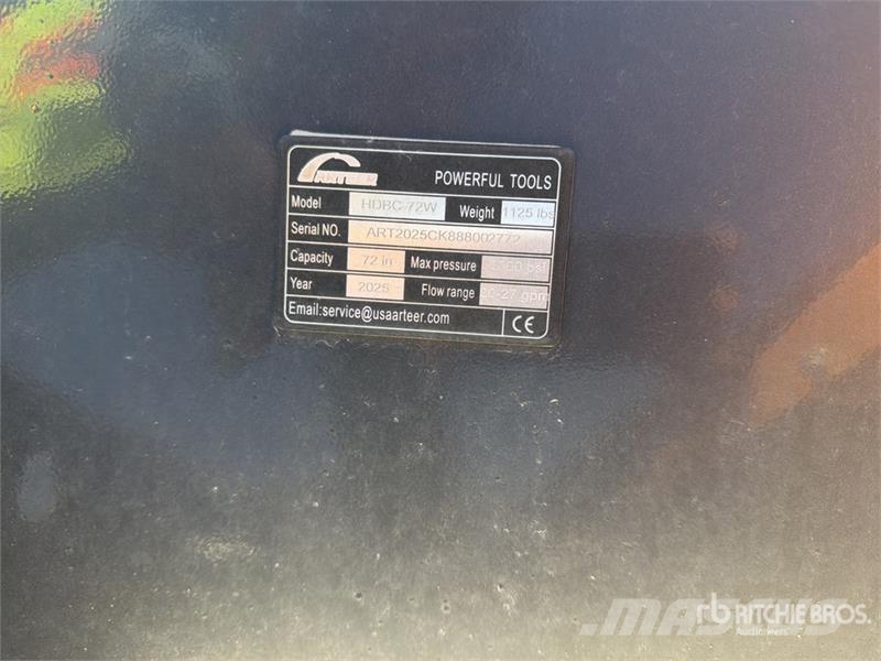 Arteer HDBC-72W 72 in Skid Steer Brush Cutter (Unused) ماكينات جز العشب