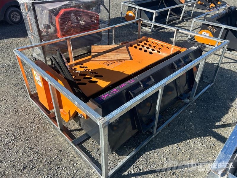 Arteer LRR-74W 74 in Skid Steer Landscape Rake (Unused) Rendkészítő
