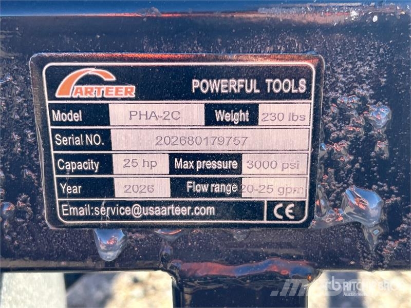 Arteer PHA-2C-3 Skid Steer 3-Point Adapter (Unused) Drugi deli