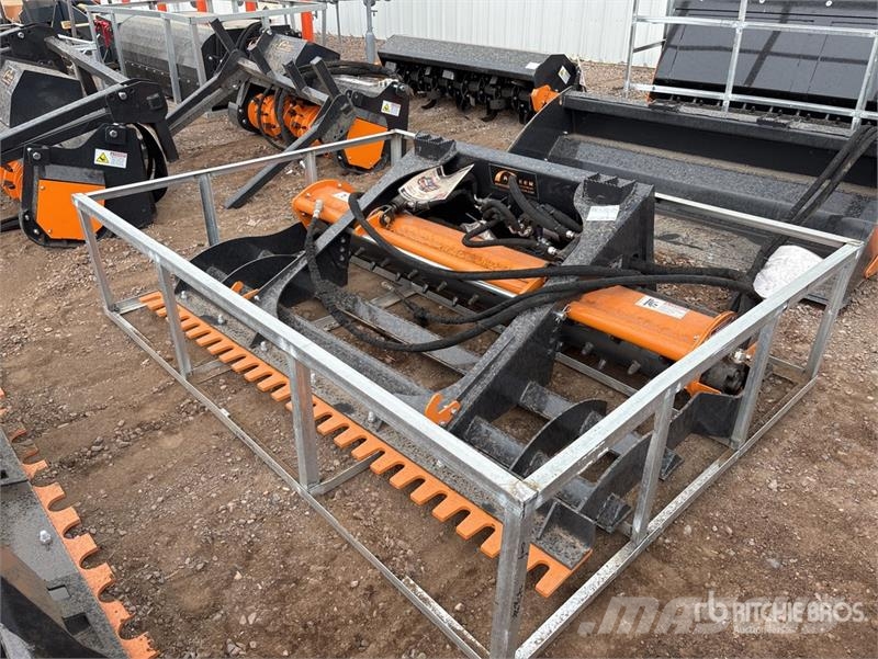Arteer PRLP-84W 84 in Power Rake Skid Steer Landplane (Un زلاقات ميدانية