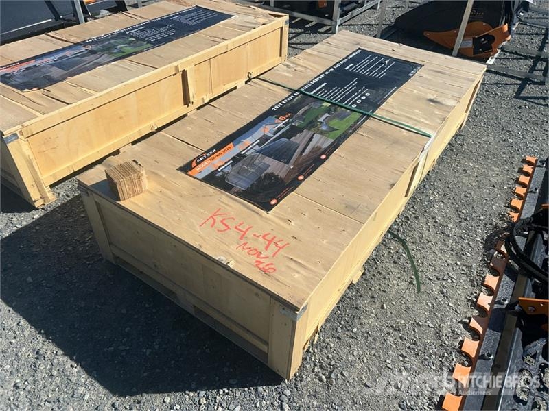 Arteer QB-WG-2020 20 ft x 20 ft All-Steel Carport (Unused Stalen constructies