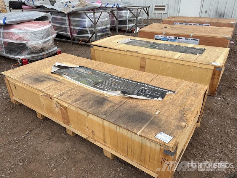 Arteer QB-WG-2020 20 ft x 20 ft All-Steel (Unused) Edificación de acero
