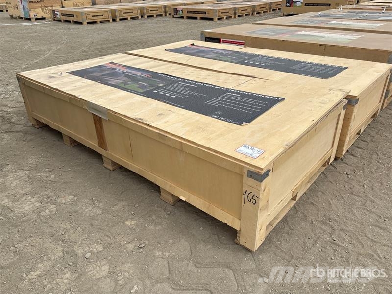 Arteer QB-WG-2020 20 ft x 20 ft All-Steel Carport (Unused Čelični okviri za građevine