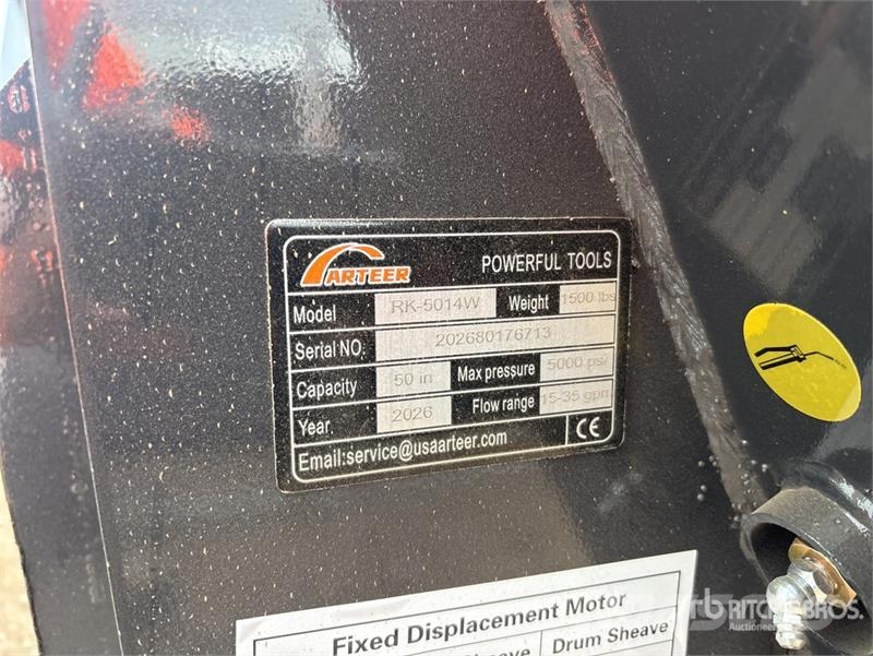 Arteer RK-5014W 50 in Skid Steer Mulcher (Unused) Лесовые мулчеры