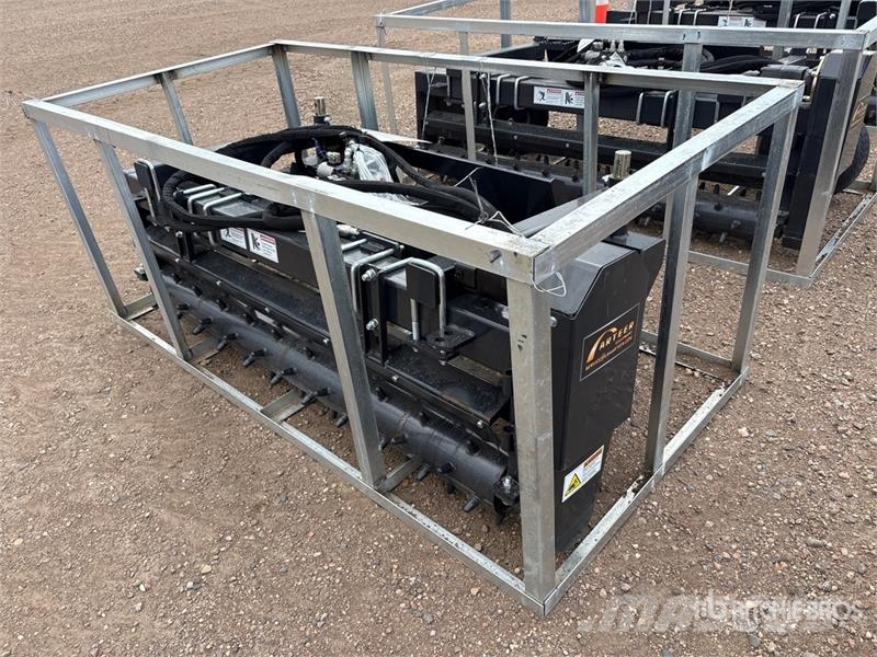 Arteer SSPR-72W 72 in Skid Steer Power Rake (Unused) Ranghinatori