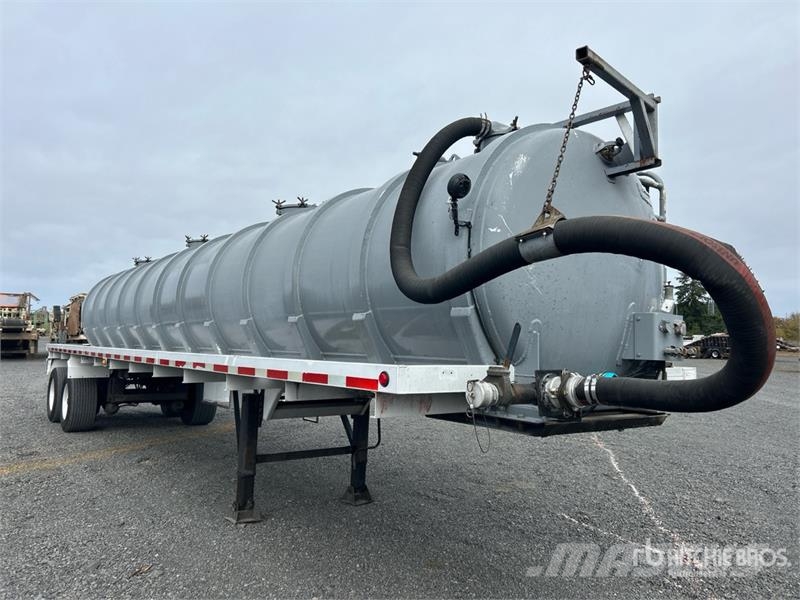 Arthur AVT10 5460 gal T/A Vacuum Tanker Trailer Tanker trailers