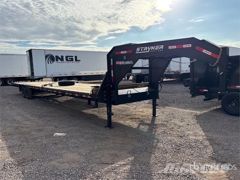 Ascend Industries SA DE CV GN40-16 40 ft T/A Gooseneck Eq Rimorchio per il trasporto di veicoli