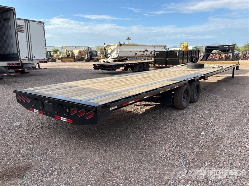 Ascend Industries SA DE CV GN40-16 40 ft T/A Gooseneck Eq Rimorchio per il trasporto di veicoli