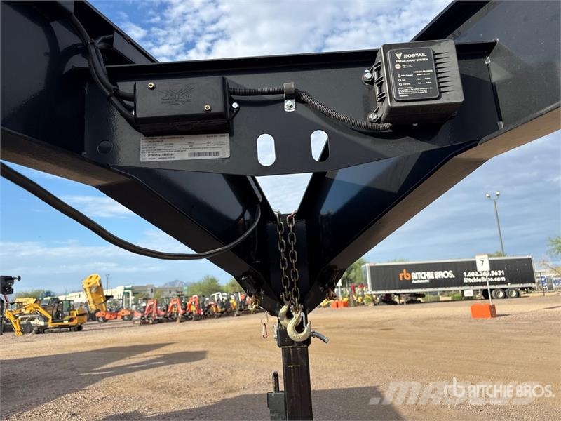 Ascend Industries SA DE CV GN40-16 40 ft T/A Gooseneck Eq Rimorchio per il trasporto di veicoli