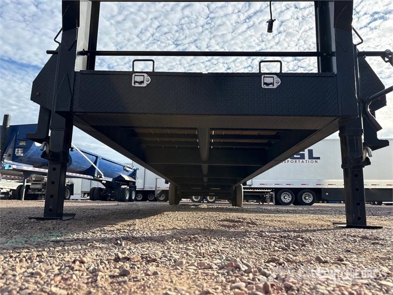 Ascend Industries SA DE CV GN40-16 40 ft T/A Gooseneck Eq Rimorchio per il trasporto di veicoli
