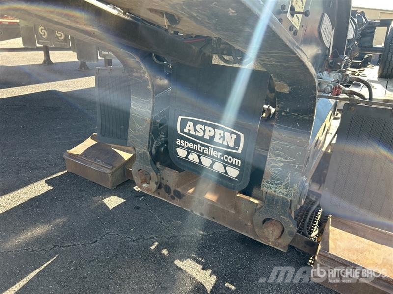 Aspen HHT/RL 55 ton Tri/A Removable Gooseneck Lowboy Tra Caricatore basso