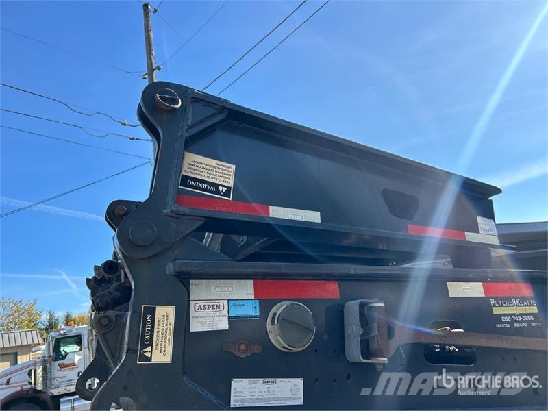Aspen HHT/RL 55 ton Tri/A Removable Gooseneck Lowboy Tra Caricatore basso