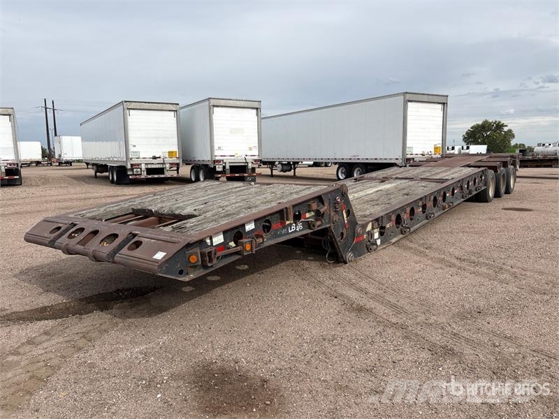 Aspen Tri/A Lowboy Trailer Maskinhenger