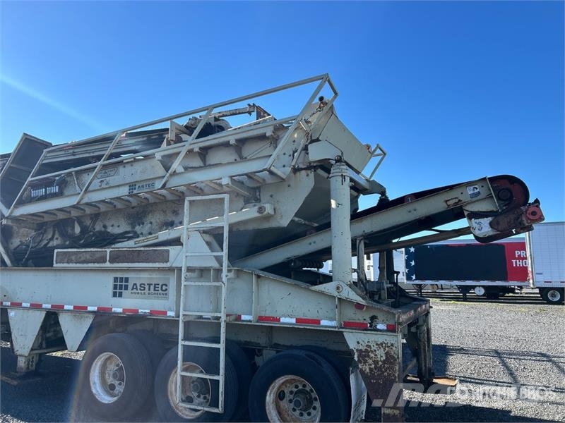 Astec 2618vm Portable Screen Plant Zeefinstallatie