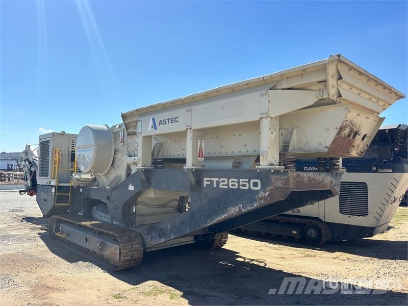 Astec FT2650 Tracked Jaw Crushing Plant Clasificadoras de áridos