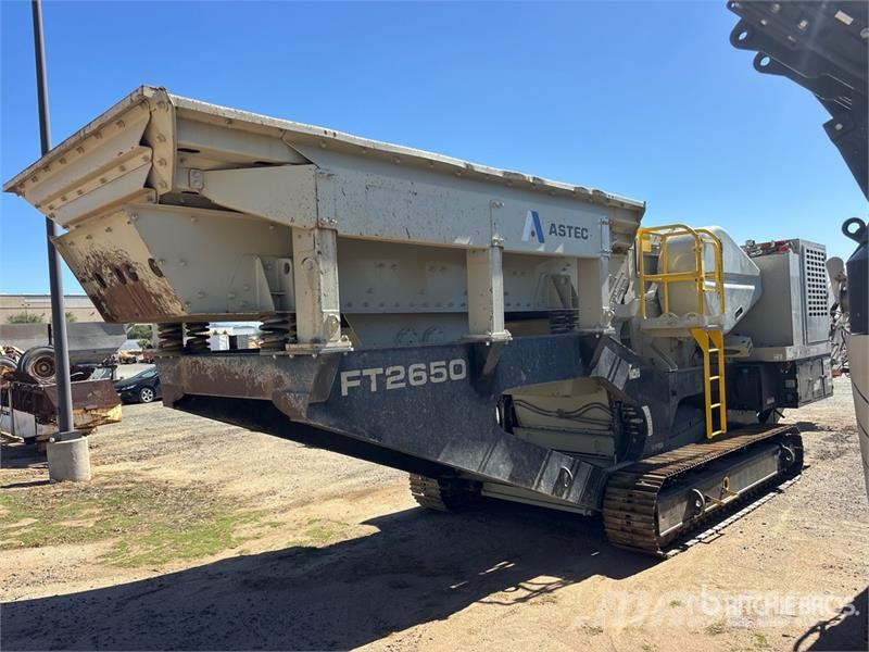 Astec FT2650 Tracked Jaw Crushing Plant Clasificadoras de áridos