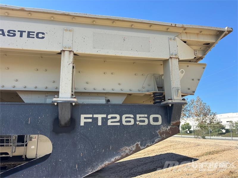 Astec FT2650 Tracked Jaw Crushing Plant Clasificadoras de áridos