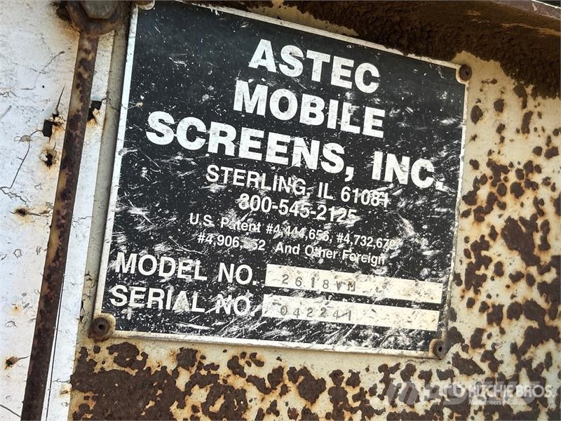 Astec Portable Screen Plant Screeners