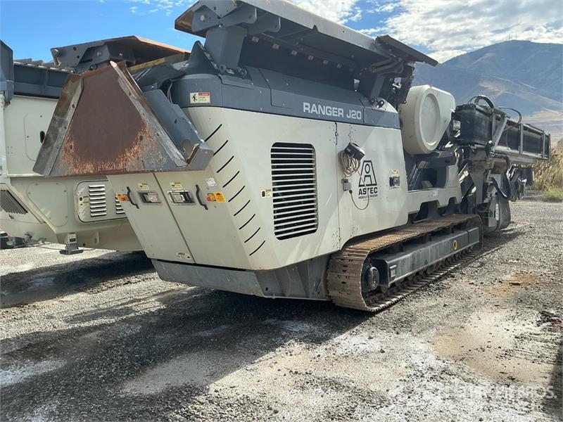 Astec Ranger J20 Closed Circuit Tracked Jaw Crusher Knusere - anlæg