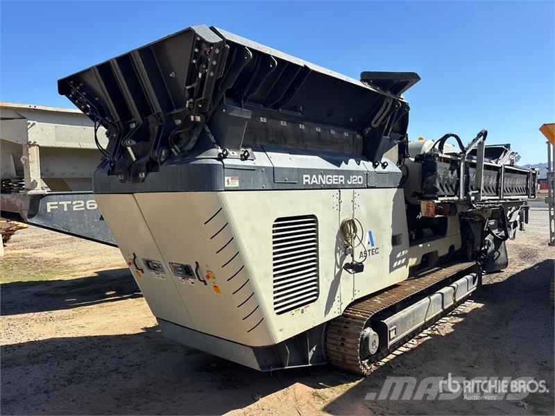 Astec RANGER J20CC Tracked Jaw Crushing Plant Clasificadoras de áridos