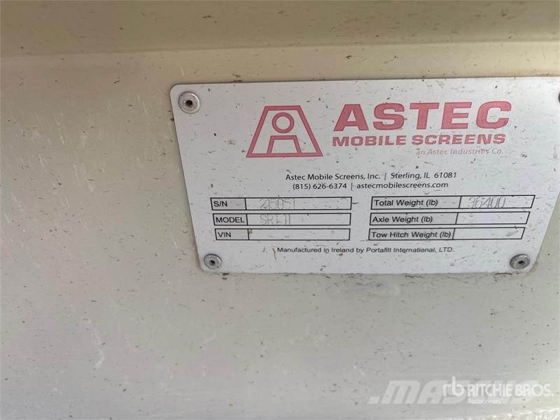 Astec Ranger SRT11 Tracked Trommel Screen Rumpuseulat