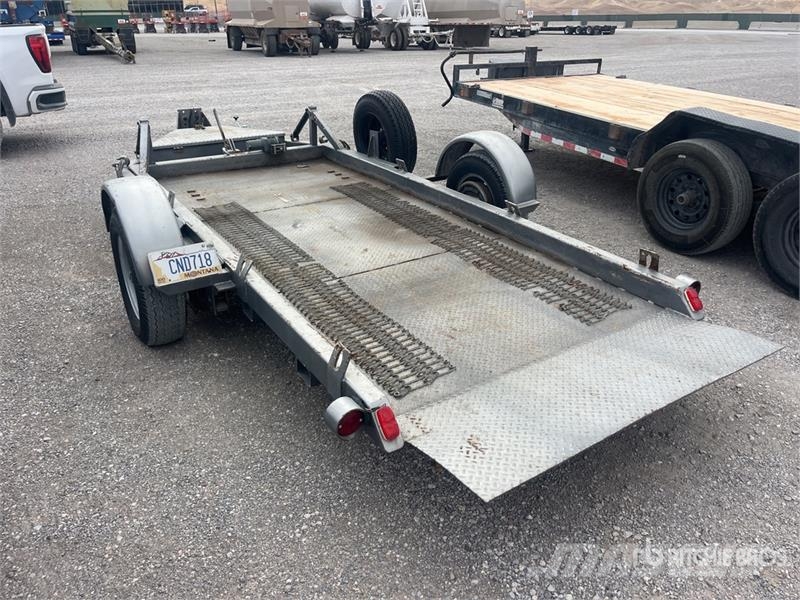  ASVE 12 ft S/A Tilt Deck Trailer Низкорамные прицепы