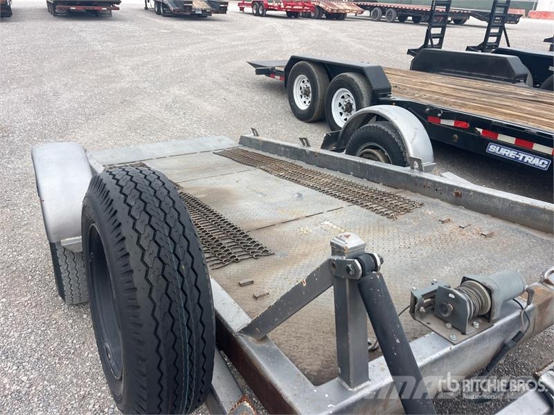  ASVE 12 ft S/A Tilt Deck Trailer Низкорамные прицепы